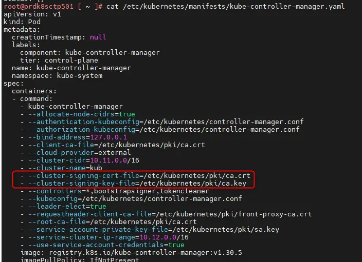 Lecture du manifest associé au composant contrôleur manager