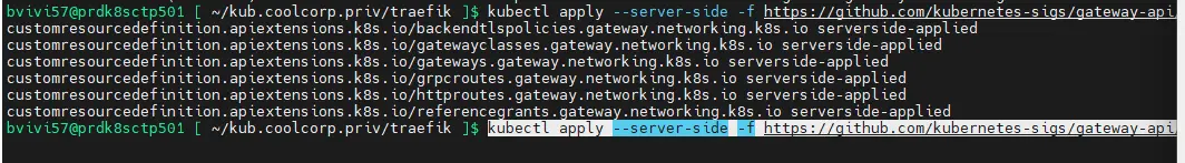 Succès de l'installation de l'API
