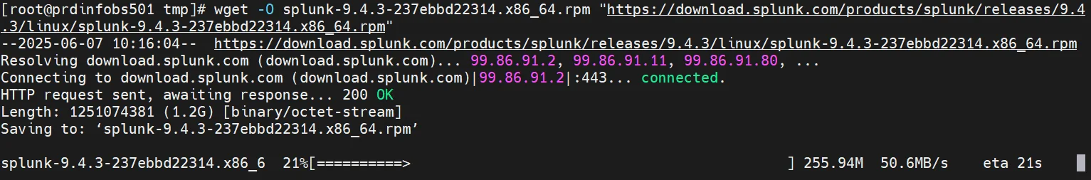 Usage de la commande wget