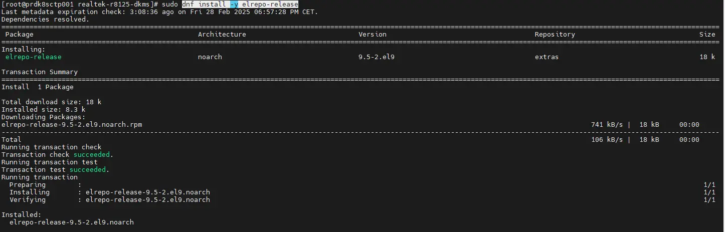 Installation du repo supplémentaire