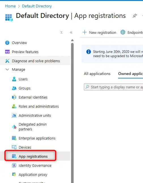 App Registration