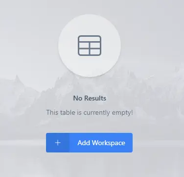 Ajout d'un workspace