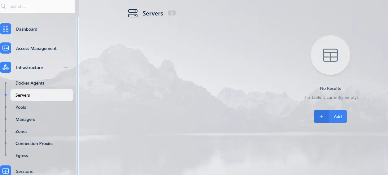 Menu Server