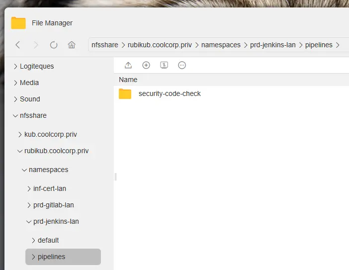 Dossier sur mon NAS