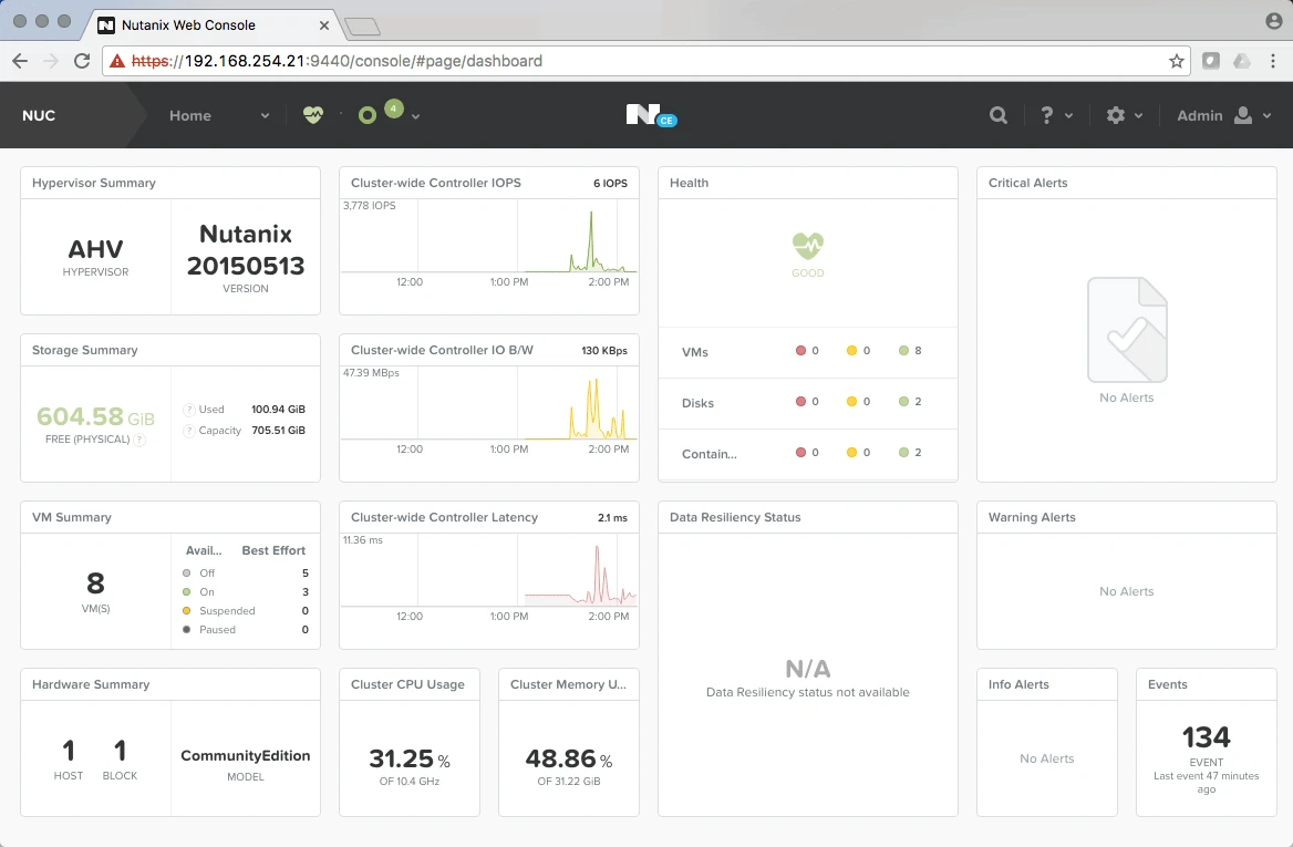 Nutanix AVH