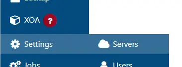 Inscription des serveurs